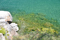 Transparentes Baikalwasser